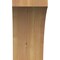 Ekena Millwork 5 1/2"W x 10"D x 10"H Thorton Smooth Knee Brace, Western Red Cedar BRC06X10X10THR00SWR - alternate 4
